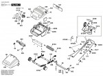 Bosch 3 616 C00 S72 Concorde 320F Lawnmower 230 V / Eu Spare Parts